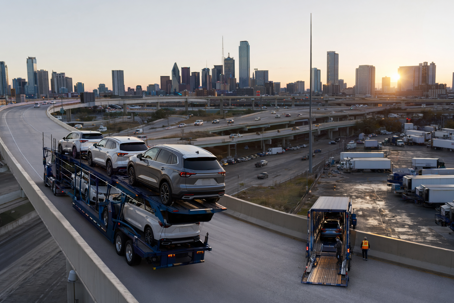 Shipping a car texas to california