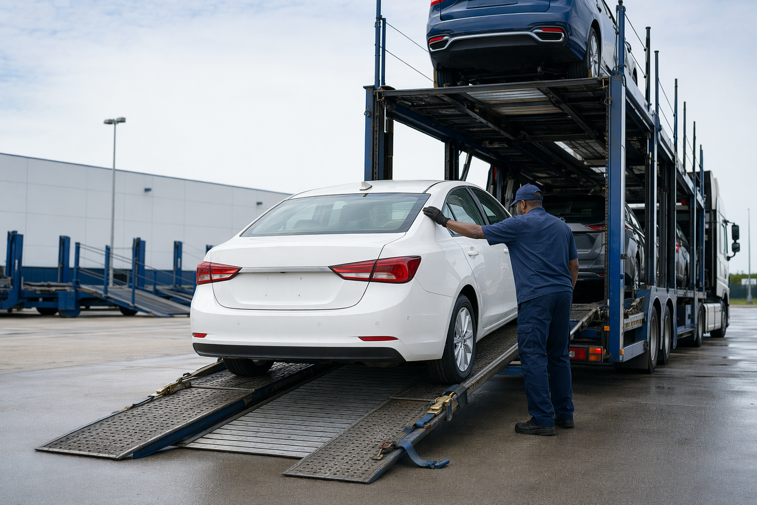 Open car transport explained